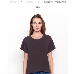 Sundry vintage tee